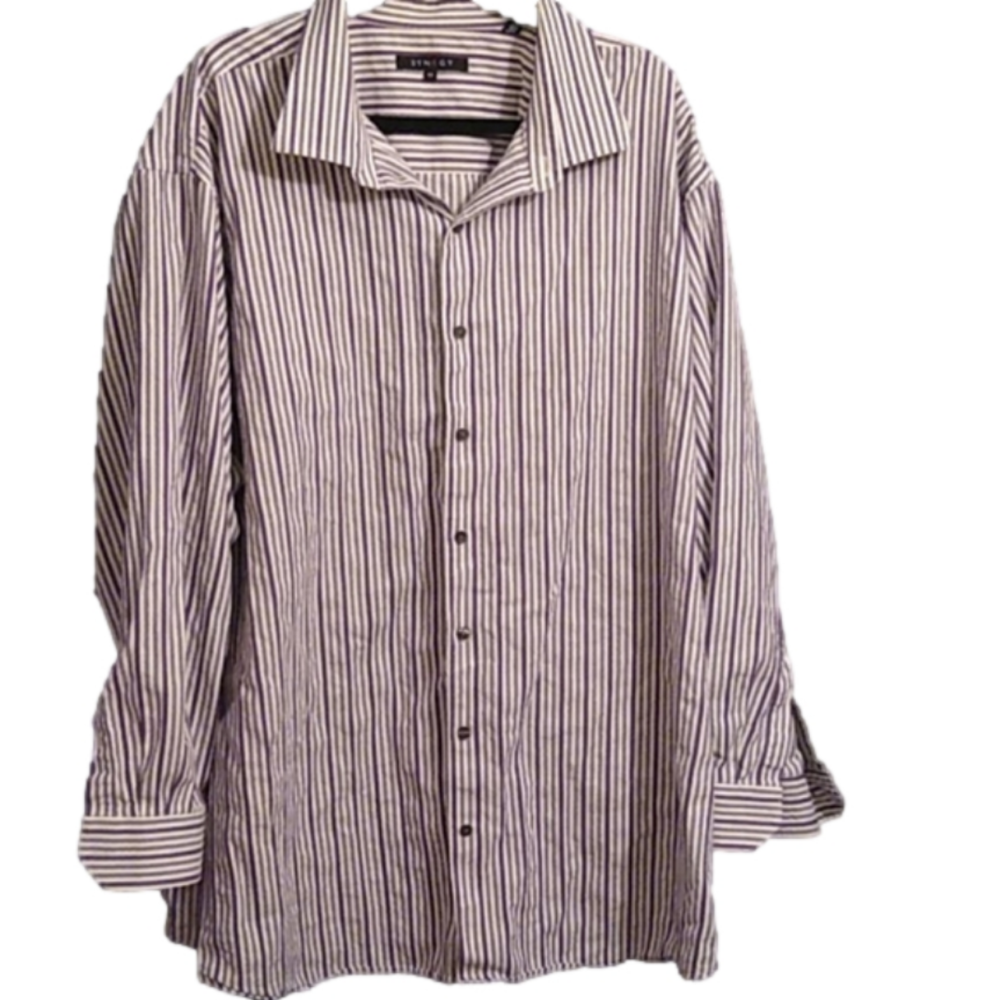 Synrgy  long sleeve 100%cotton  dress shirt